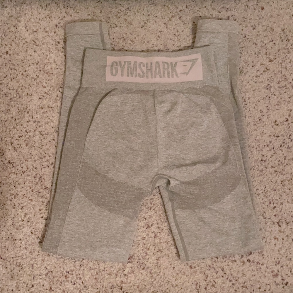 Gymshark High Waist Flex Leggings - khaki marl
